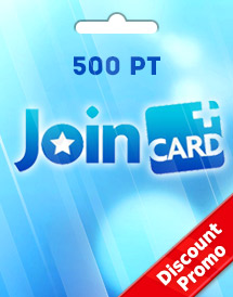 Join Card 500 PT Discount Promo join card my/th/hk/tw
