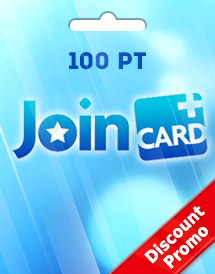 Join Card 100 PT Discount Promo join card my/th/hk/tw