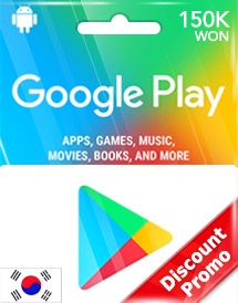 Buy Google Play Gift Card Kr Offgamers Online Game Store - 150 000won google play gift card kr discount promo