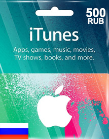Cheap Itunes 500rub Gift Card Ru Offgamers Online Game Store